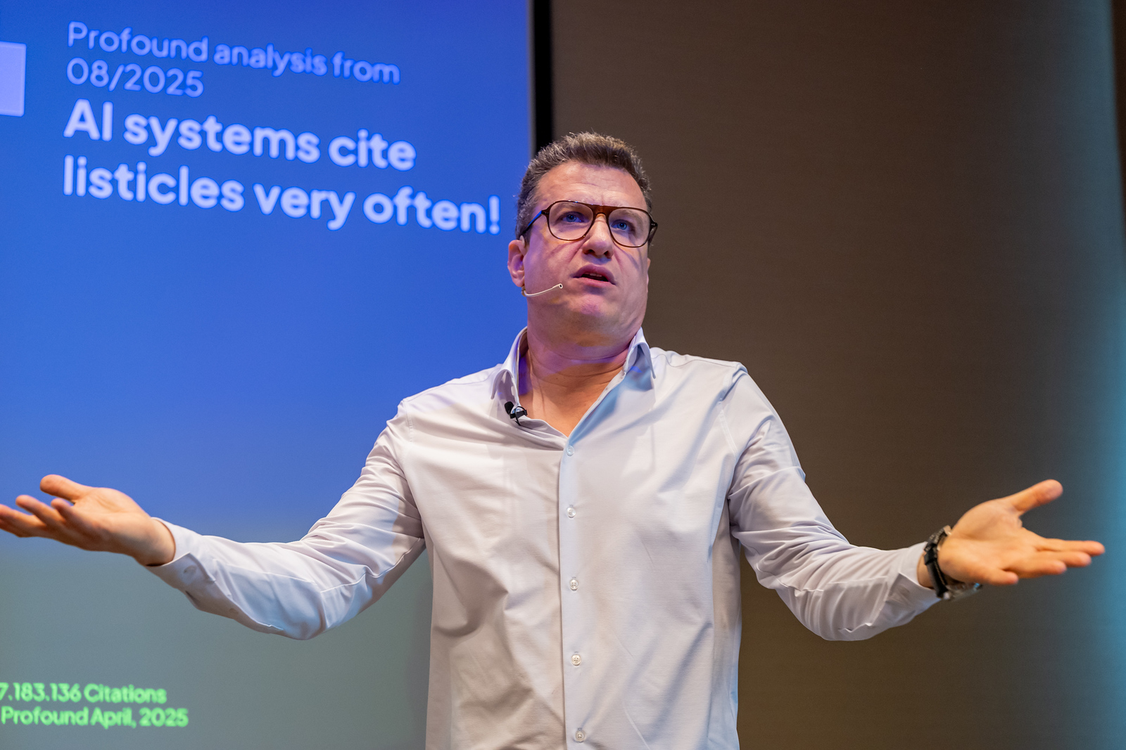 Andre Alpar speaking