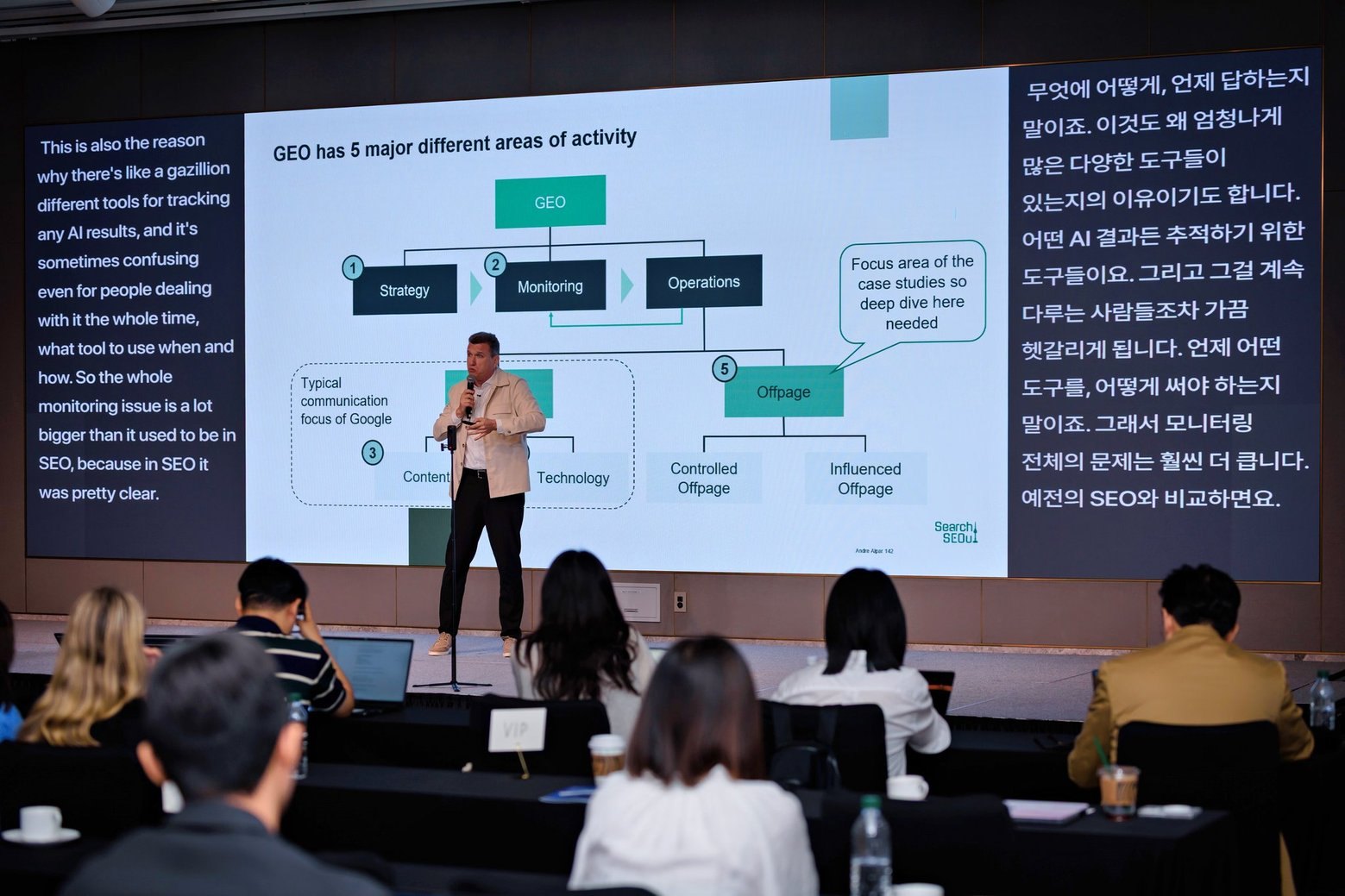 Andre Alpar at Search SEOul 2026